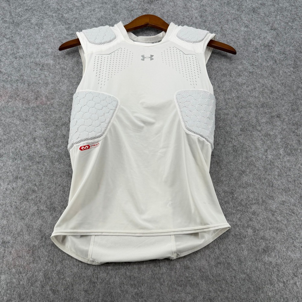 Under Armour HeatGear McDavid HEX Padded Football Compression Shirt Mens Large